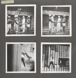 German 1930s Photo Album documenting, in part, Richard Eichberg’s 1937 drama Das Indische Grabmal (The Indian Tomb).