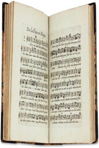 Samuel Breck, Jr. of Philadelphia — Bound volume of 1787 Paris sheet music, 64 compositions.