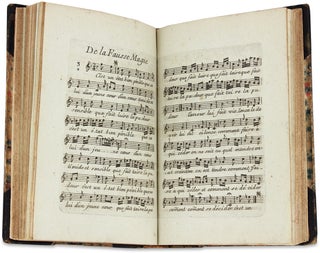 [Collection of Eighteenth-Century Secular French Sheet Music bound up and kept by Philadelphian Samuel Breck, Jr.].