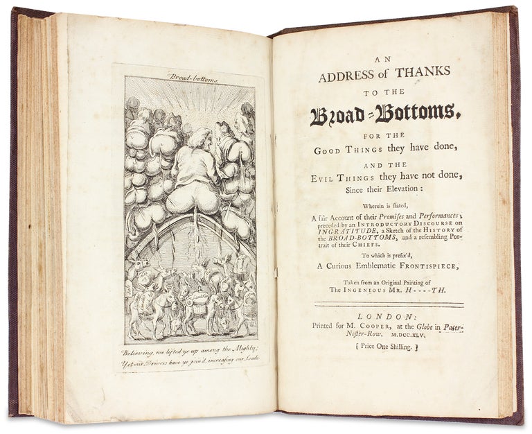 [3724945] [1736–1829 Sammelbands including subjects on Famous Dwarfs, Pro-Tory, Anti-Jacobin, Anti-Thomas Paine Sentiment, etc.].