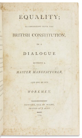 [1736–1829 Sammelbands including subjects on Famous Dwarfs, Pro-Tory, Anti-Jacobin, Anti-Thomas Paine Sentiment, etc.].