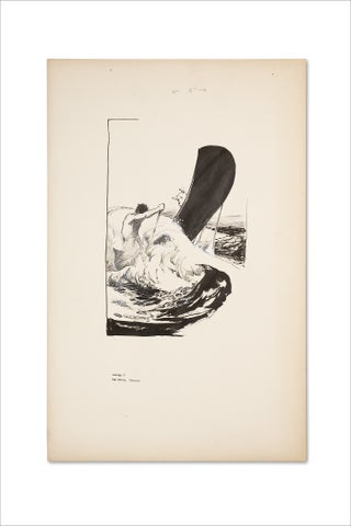The Lone Woodsman by Warren Hastings Miller. (Original Book Illustration Archive)