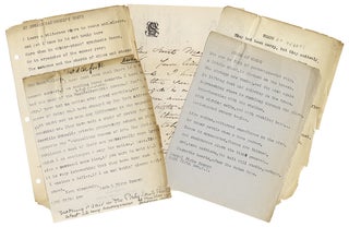 [MacDowell Colony Poem, other Sonnets, and a Typed Letter by Isabel Fiske Conant; accompanied by an Autograph Letter Signed by Mrs. Charles Dudley Warner, MacDowell Club Perfomer].