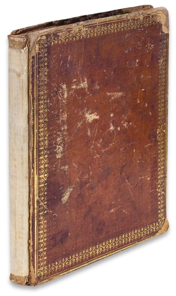 [3725849] 1830s–1850s commonplace book kept by Herminea Brendlinger Kerr, sister of Hiram J. Brendlinger, Denver’s second Mayor, and signed twice by him.