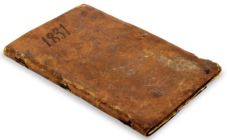 [3726333] 1830–1839 New England Leather Tanner’s Manuscript Notebook. Unk.