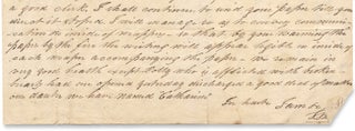 [1827–1836 Archive of Letters and Manuscripts of the Smith Family of Cayuga and Niagara Counties, New York].