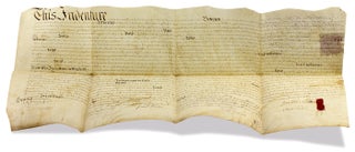 [1743 Land Indenture Signed by Anthony Morris, Brewer and Mayor of Philadelphia].
