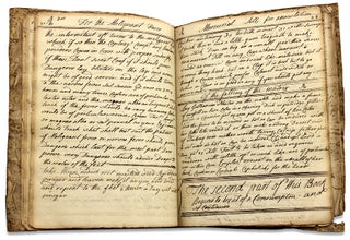[18th Century Hudson Valley, New York Medical Formulary Manuscript Notebook Kept by Dr. James Osborn].