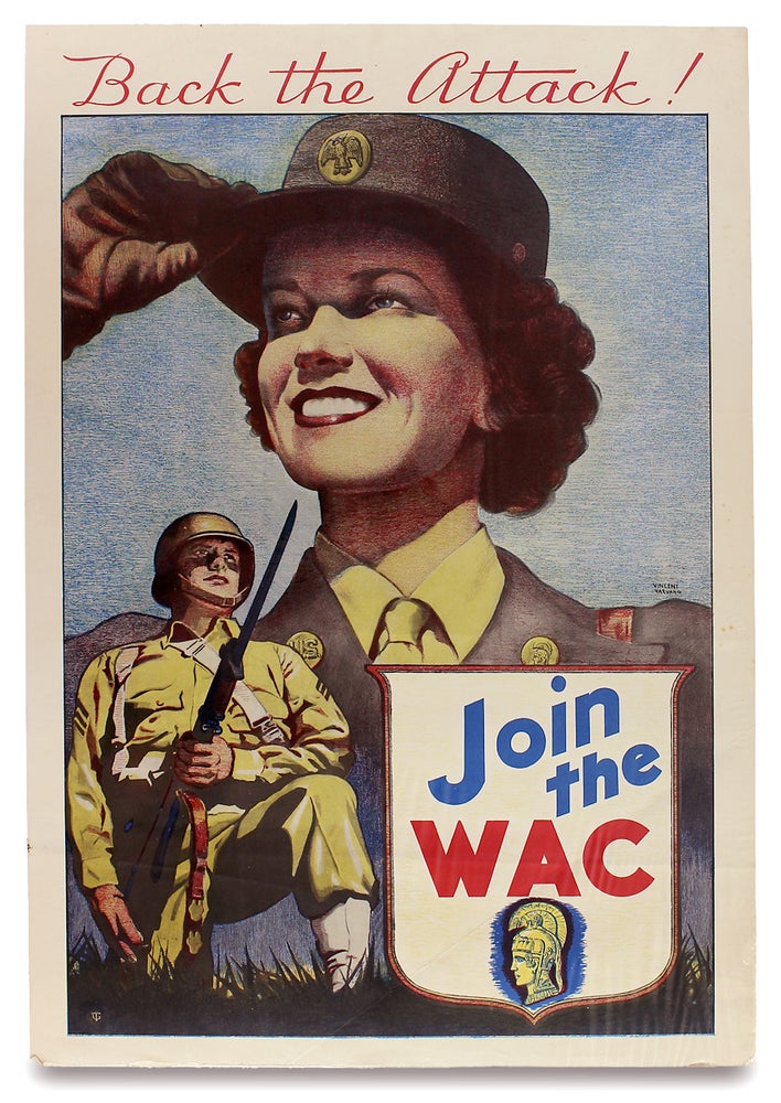 [3726577] [Women at War:] Back the Attack! Join the WAC. Vincent Varvaro.