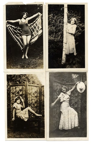 [Archive of Photographs of the Todd Sisters, 1930s-era Show Girls.]