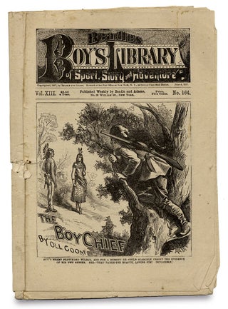 The Boy Chief; Or, Frank Bell’s Compact. A Sequel to “Frank Bell, the Boy Spy.” [within:] Beadle’s Boy’s Library of Sport, Story, and Adventure.
