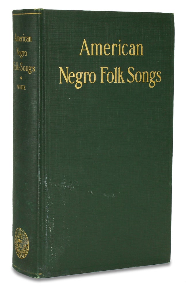 [3727289] American Negro Folk Songs. Newman I. White.