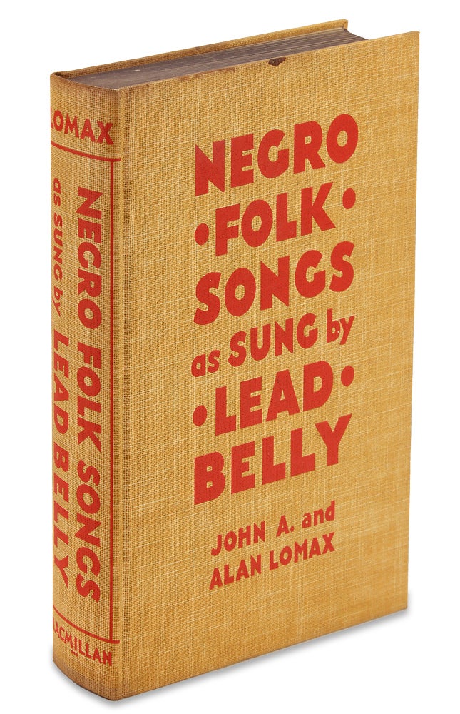 [3727291] Negro Folk Songs as Sung by Lead Belly. John A. Lomax, Alan Lomax.