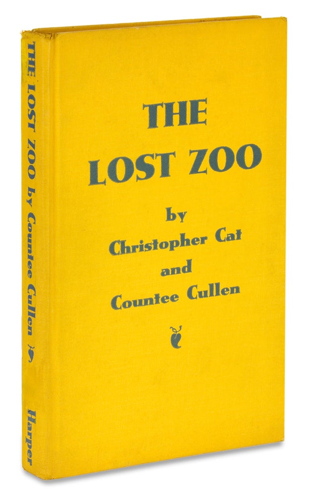 [3727471] The Lost Zoo. [Inscribed by Countee Cullen (and His Cat)]. Countee Cullen.