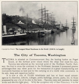 3727687] The City of Tacoma Washington. [c.1904 illustrated broadsheet]. Tacoma Chamber of...