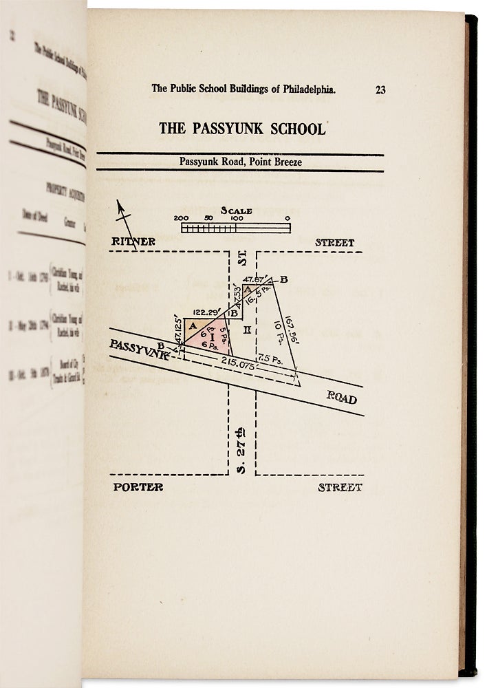 [3727787] The Public School Buildings of the City of Philadelphia from 1745 to 1845. B. S. Franklin Davenport Edmunds.