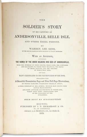The Soldier’s Story [Salesman’s Dummy or Canvassing Book].