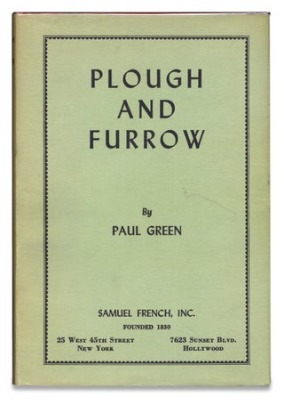 3728284] Plough and Furrow. (Signed). Paul Green