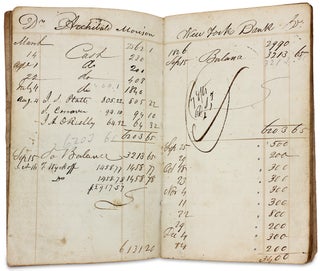 Dan’l Morison with the Bank of New York and Archibald Morison with the Bank of New York…1826 [manuscript cover title of ledger book].