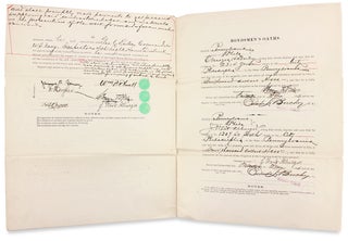 Form No. 102. U.S. Light-House Establishment. Proposal and Contract for Provisions. [Lighthouse Contract]