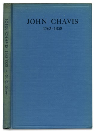 John Chavis, 1763-1838. A Remarkable Negro Who conducted a School in North Carolina for White Boys and Girls [Inscribed and Signed by Author].