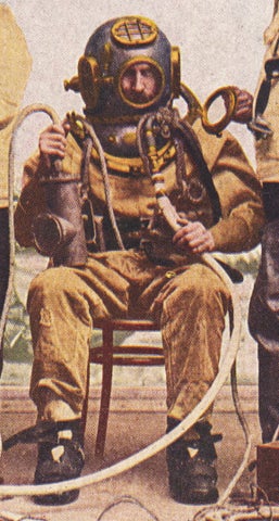 Captain Louis Sorcho. Great Deep-Sea Diver.