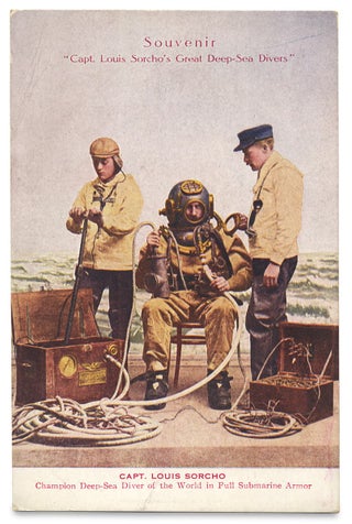 Captain Louis Sorcho. Great Deep-Sea Diver.