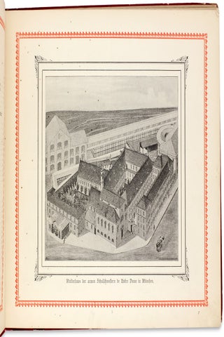 School Sisters of Notre Dame — 1889 Vienna Commemorative Album of European Convents & Schools, 187 Lithographic Views.