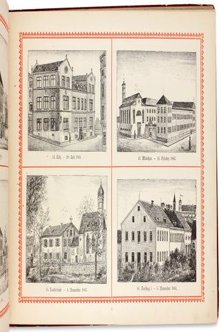 School Sisters of Notre Dame — 1889 Vienna Commemorative Album of European Convents & Schools, 187 Lithographic Views.