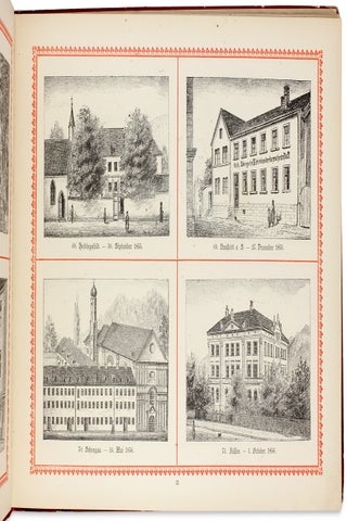 School Sisters of Notre Dame — 1889 Vienna Commemorative Album of European Convents & Schools, 187 Lithographic Views.