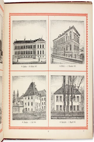 School Sisters of Notre Dame — 1889 Vienna Commemorative Album of European Convents & Schools, 187 Lithographic Views.