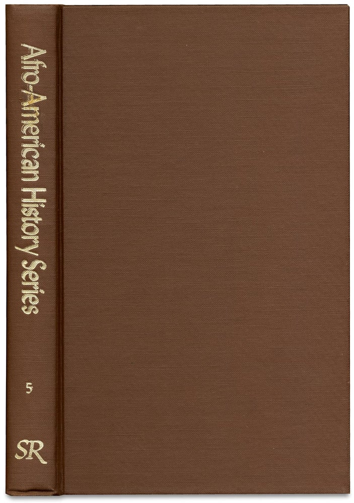 [3728694] Afro-American History Series, Collection 5: Convention Pamphlets [facsimile reprints of four “Colored Convention” reports, 1849–1879; inscribed by editor]. Maxwell Whiteman.