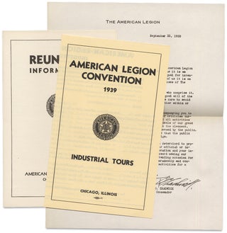 [Chicago:] Official Program, 21st Annual National Convention, The American Legion, Chicago, September 25-28, 1939 [cover title].