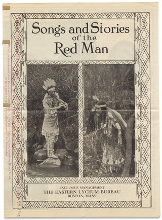 3728734] Songs and Stories of the Red Man. The Eastern Lyceum Bureau, Albert Gale, Martha Gale