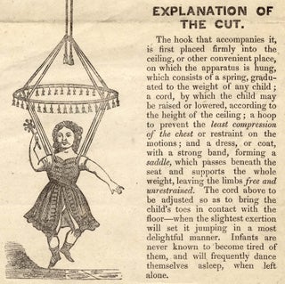Patent Elastic Infant Gymnasium, or Baby Jumper [opening lines of broadside].