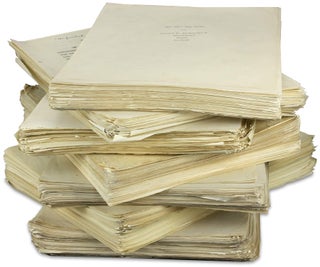 C.1930–1945 Archive of 35 Typed Manuscripts for Novels and Short Stories by Donald M. Kirkpatrick, Noted Bermuda Artist, and his Wife, Artist Renée D. Kirkpatrick.