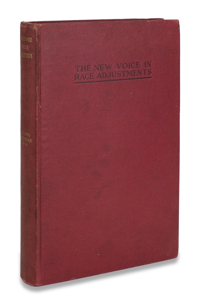 [3729137] The New Voice in Race Adjustments. Addresses and Reports presented at The Negro Christian Student Conference, Atlanta, Georgia, May 14-18, 1914. A M. Trawick, Booker T. Washington.