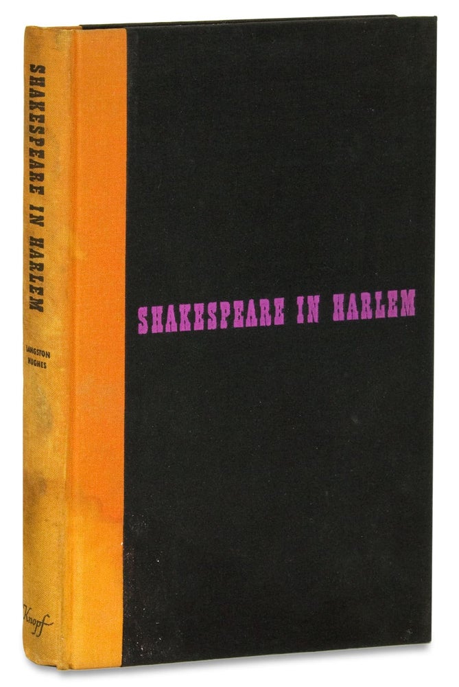 [3729142] Shakespeare in Harlem. [Signed Presentation Copy]. Langston Hughes, 1902?–1967.