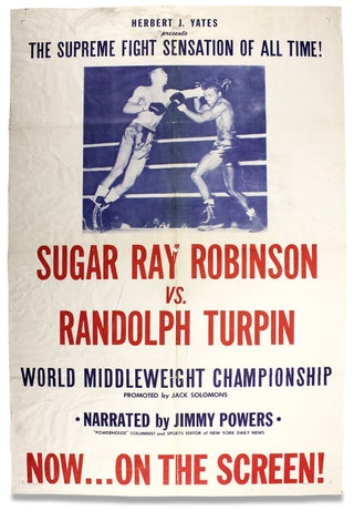 3729229] The Supreme Fight Sensation of All Time! Sugar Ray Robinson vs Randolph Turpin…...