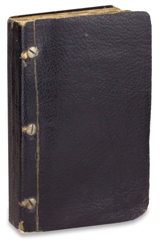 1925–1931 National Library Bindery Co. – Bookbinding Sales Manager’s Memorandum Book for Indianapolis Branch.