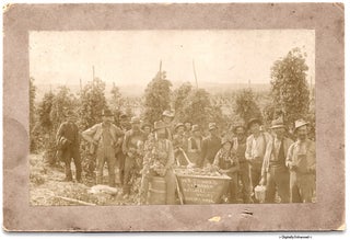 [C.1894–1901 Naches Valley, Yakima, Washington Hop Ranch Photograph by E.L. Meyer].