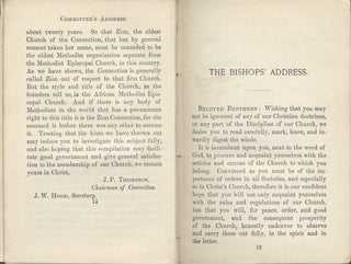 The Doctrines and Discipline of the African Methodist Episcopal Zion Church, with an Appendix. Revised by the General Conference, St. Louis, Mo., 1904.