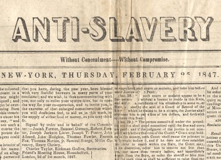 National Anti-Slavery Standard. Without Concealment—Without Compromise.