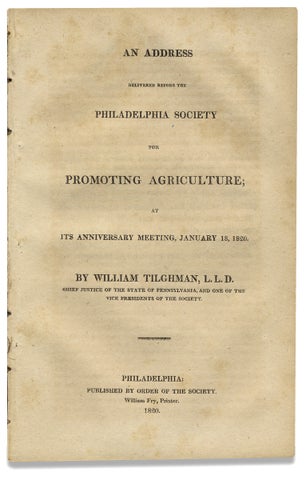 3729775] An Address Delivered before the Philadelphia Society for Promoting Agriculture at its...