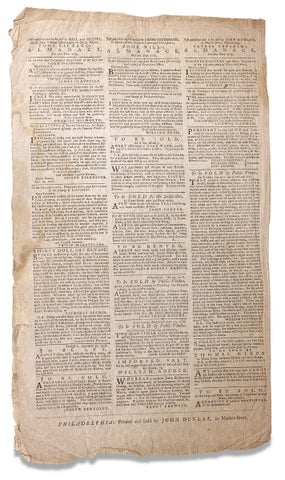 [Oaths of Allegiance and Elections in Revolutionary War Philadelphia; Congress Supplies the Army and Suppresses Vice] The Pennsylvania Packet or The General Advertiser, Tuesday, October 13, 1778.