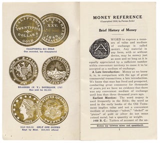 [Gold and Silver Coins] Money Reference and Values.