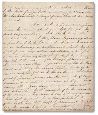 3729933] A letter containing remarks on Abbott’s Corner Stone by the Rev’d George Scott on...