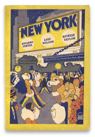 3730077] New York. A Story of the Titan City, Adventure, Heart-Throbs and Romance. [Jazz Age...