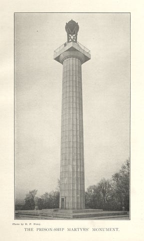 [Stanford White, Architect:] Dedication of the Prison Ship Martyrs Monument, November 14, 1908 [cover title].