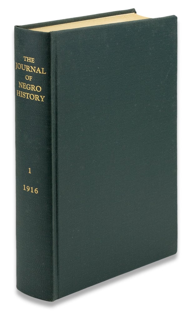 [3730268] The Journal of Negro History, Volume I, 1916 [complete]. Carter G. Woodson, 1875–1950.